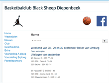 Tablet Screenshot of blacksheep.be